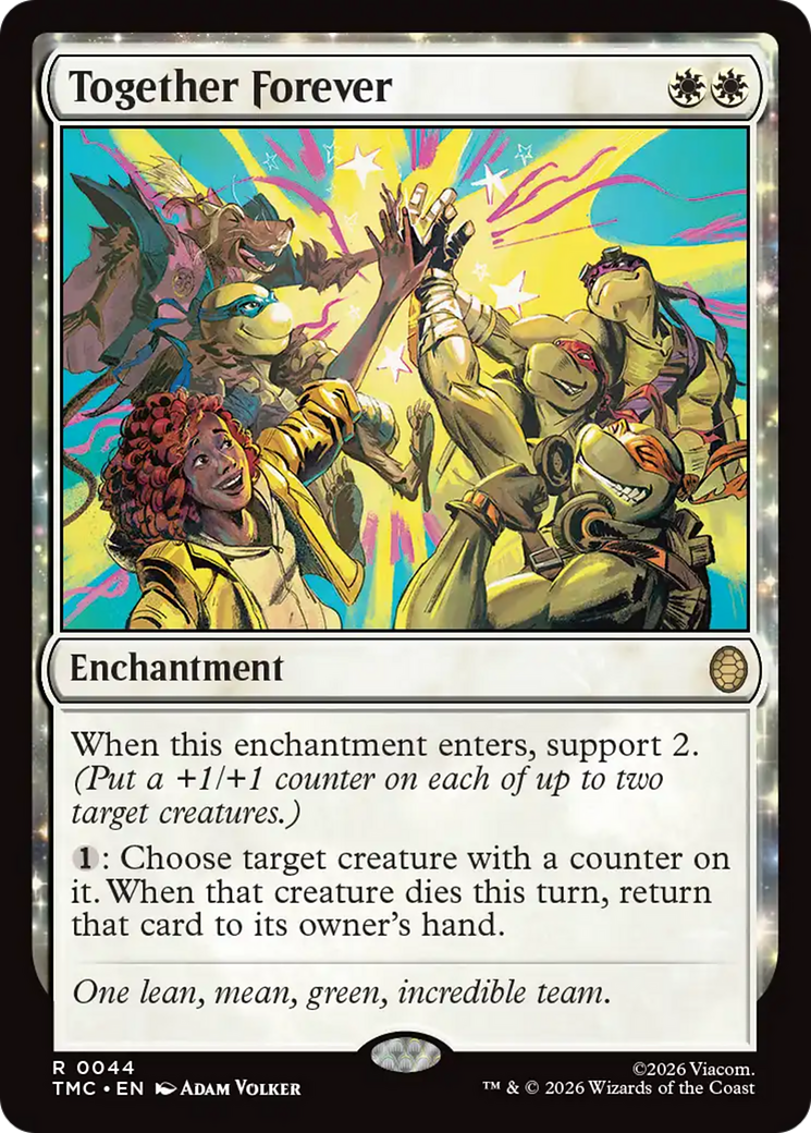 Together Forever [Teenage Mutant Ninja Turtles Commander] | Card Merchant Takapuna