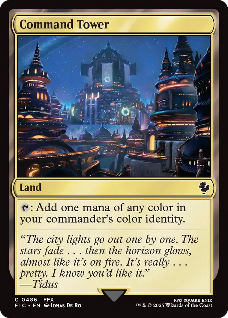 Command Tower (0486) [FINAL FANTASY Commander] | Card Merchant Takapuna