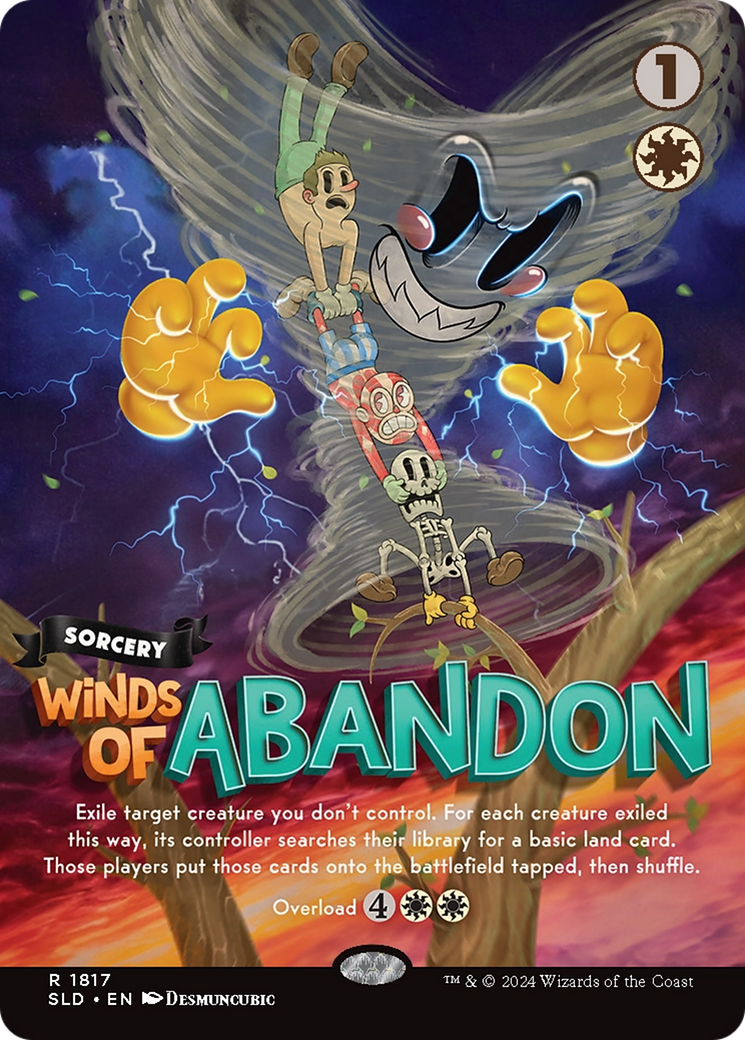 Winds of Abandon (Rainbow Foil) [Secret Lair Drop Series] | Card Merchant Takapuna