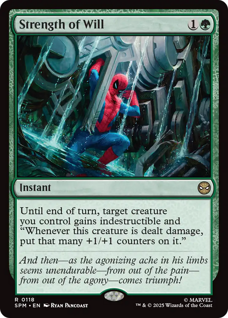 Strength of Will [Marvel's Spider-Man] | Card Merchant Takapuna