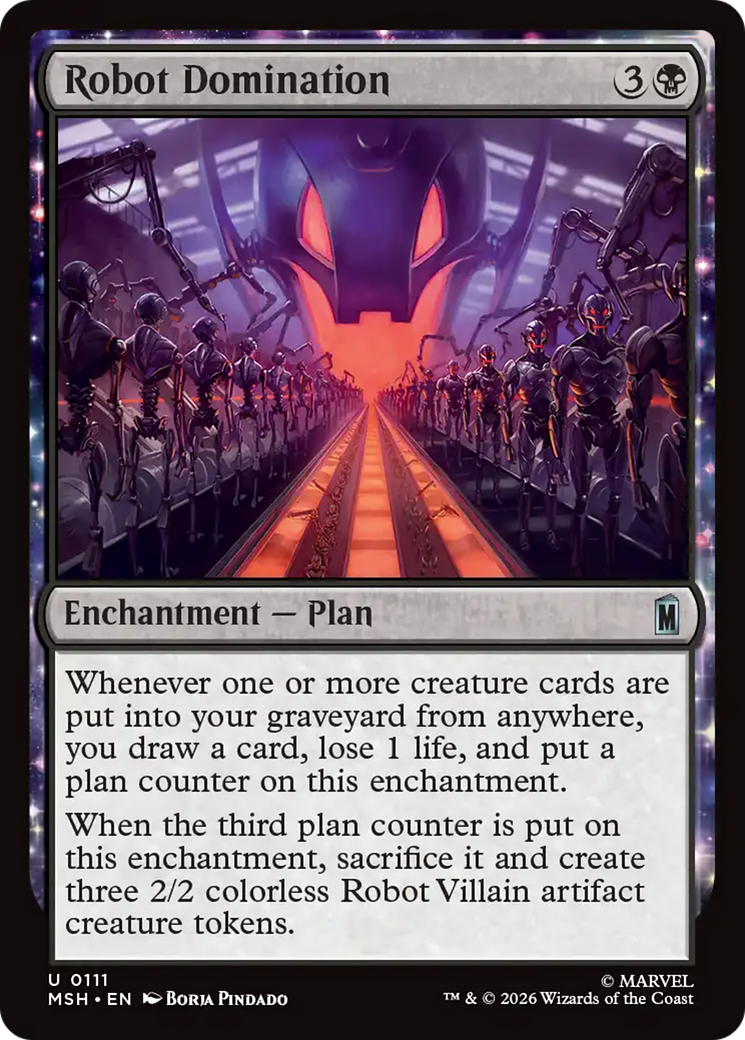 Robot Domination [Marvel Super Heroes] | Card Merchant Takapuna