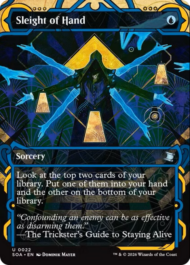 Sleight of Hand [Secrets of Strixhaven: Mystical Archive] | Card Merchant Takapuna
