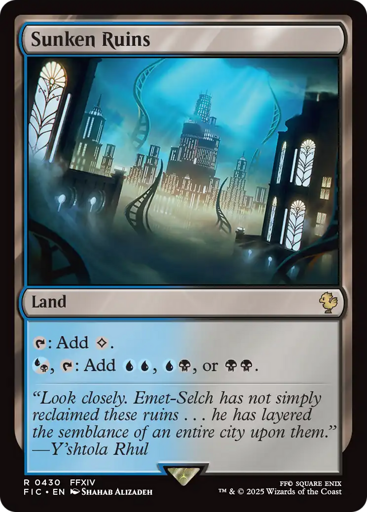 Sunken Ruins [FINAL FANTASY Commander] | Card Merchant Takapuna