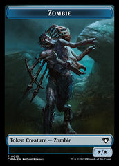 Bird // Zombie (0013) Double-Sided Token [Commander Masters Tokens] | Card Merchant Takapuna