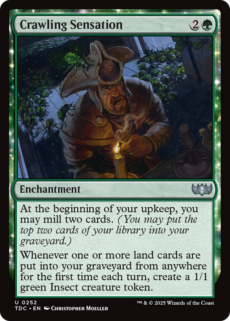 Crawling Sensation [Tarkir: Dragonstorm Commander] | Card Merchant Takapuna