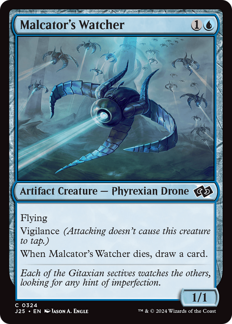 Malcator's Watcher [Foundations Jumpstart] | Card Merchant Takapuna