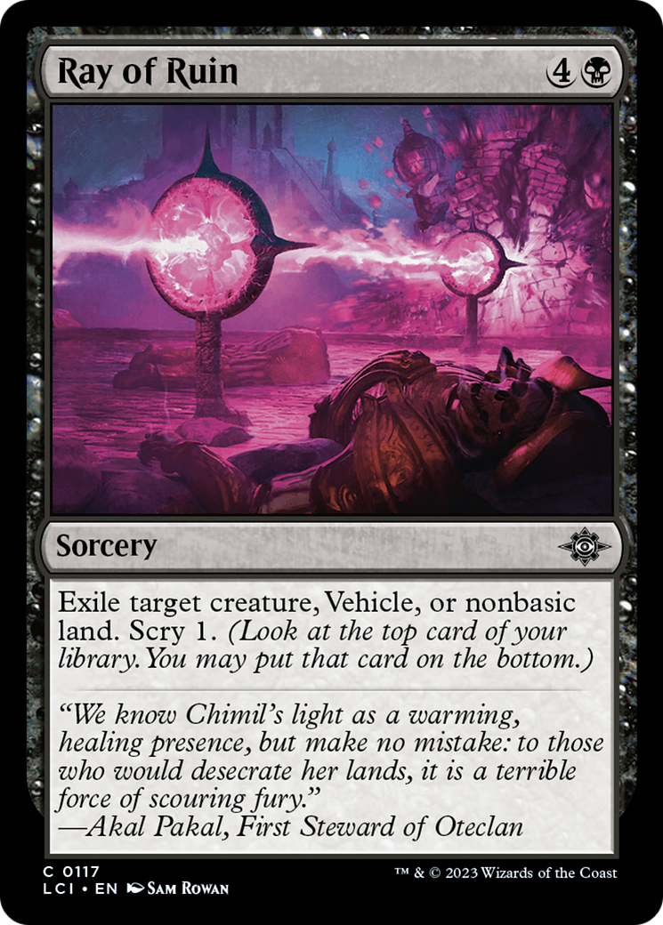 Ray of Ruin [The Lost Caverns of Ixalan] | Card Merchant Takapuna