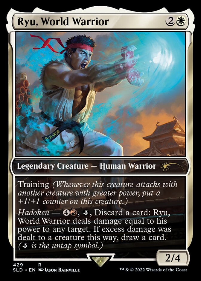 Ryu, World Warrior [Secret Lair Drop Series] | Card Merchant Takapuna