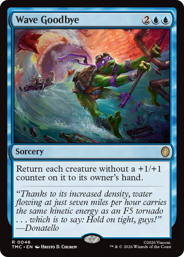 Wave Goodbye [Teenage Mutant Ninja Turtles Commander] | Card Merchant Takapuna