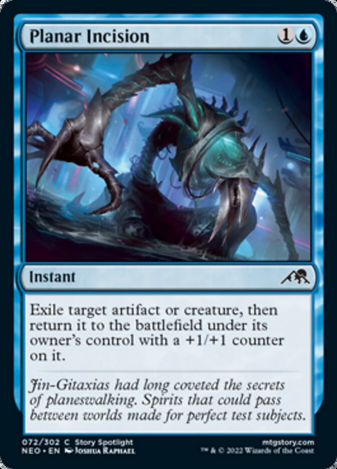 Planar Incision [Kamigawa: Neon Dynasty] | Card Merchant Takapuna