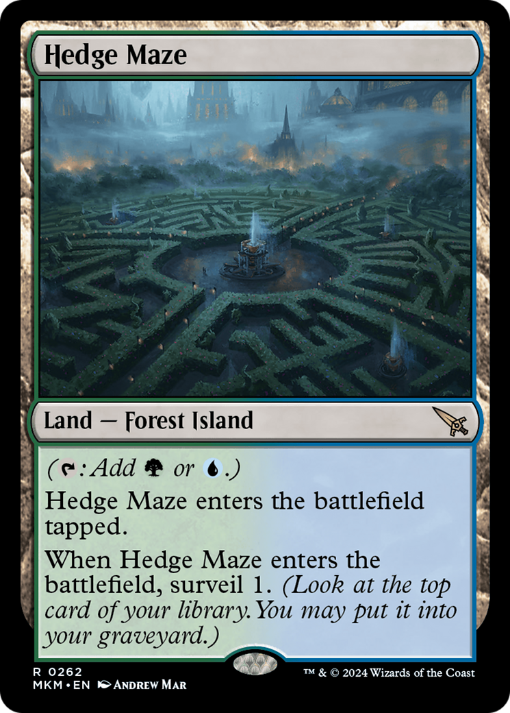 Hedge Maze [Murders at Karlov Manor] | Card Merchant Takapuna