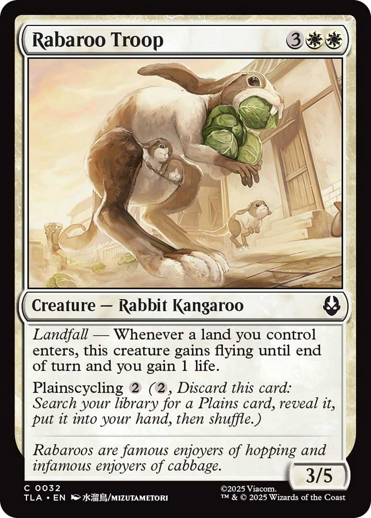 Rabaroo Troop [Avatar: The Last Airbender] | Card Merchant Takapuna