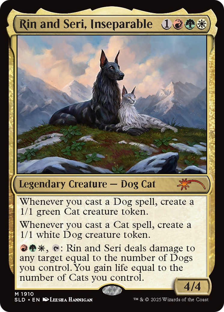 Rin and Seri, Inseparable (1910) [Secret Lair Drop Series] | Card Merchant Takapuna