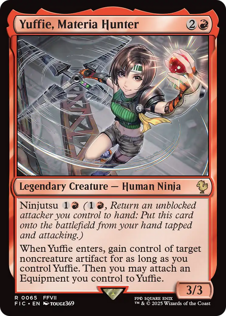 Yuffie, Materia Hunter [FINAL FANTASY Commander] | Card Merchant Takapuna