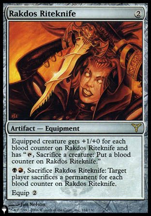 Rakdos Riteknife [The List] | Card Merchant Takapuna