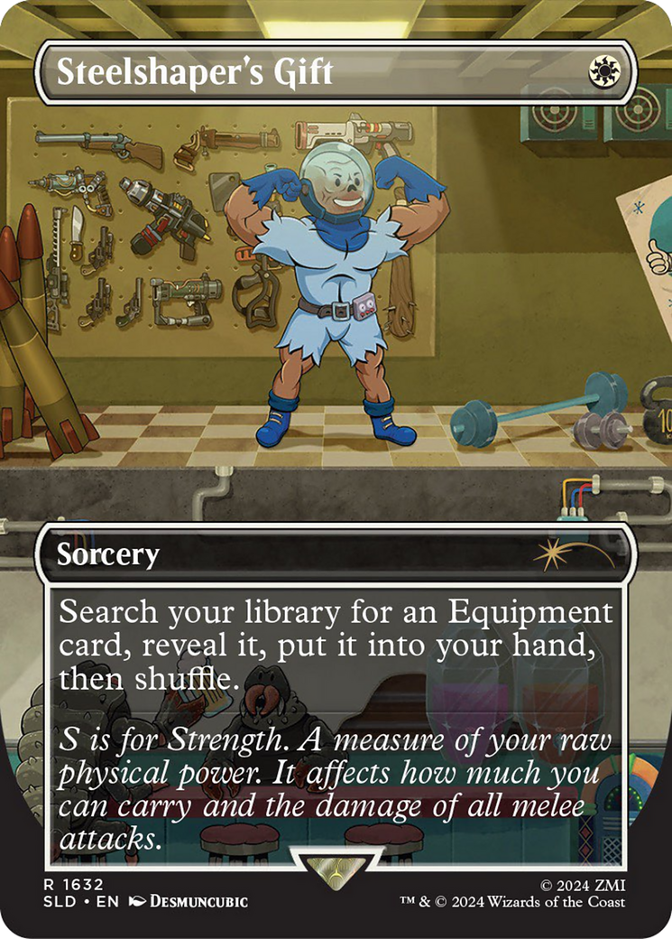 Steelshaper's Gift (Rainbow Foil) [Secret Lair Drop Series] | Card Merchant Takapuna