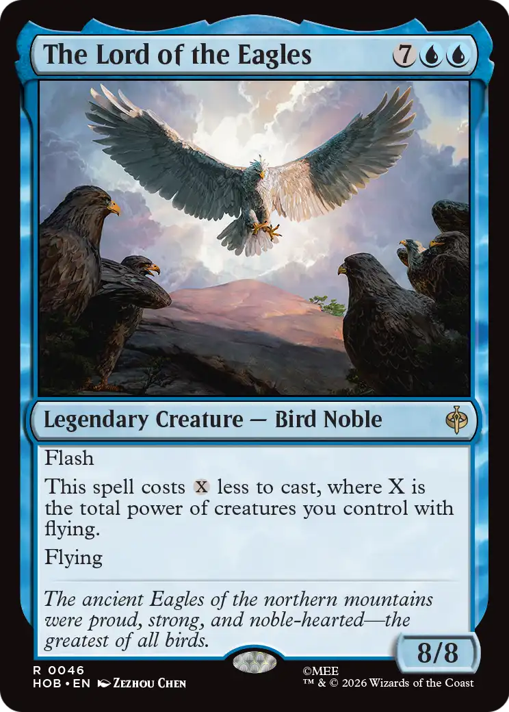 The Lord of the Eagles [The Hobbit] | Card Merchant Takapuna