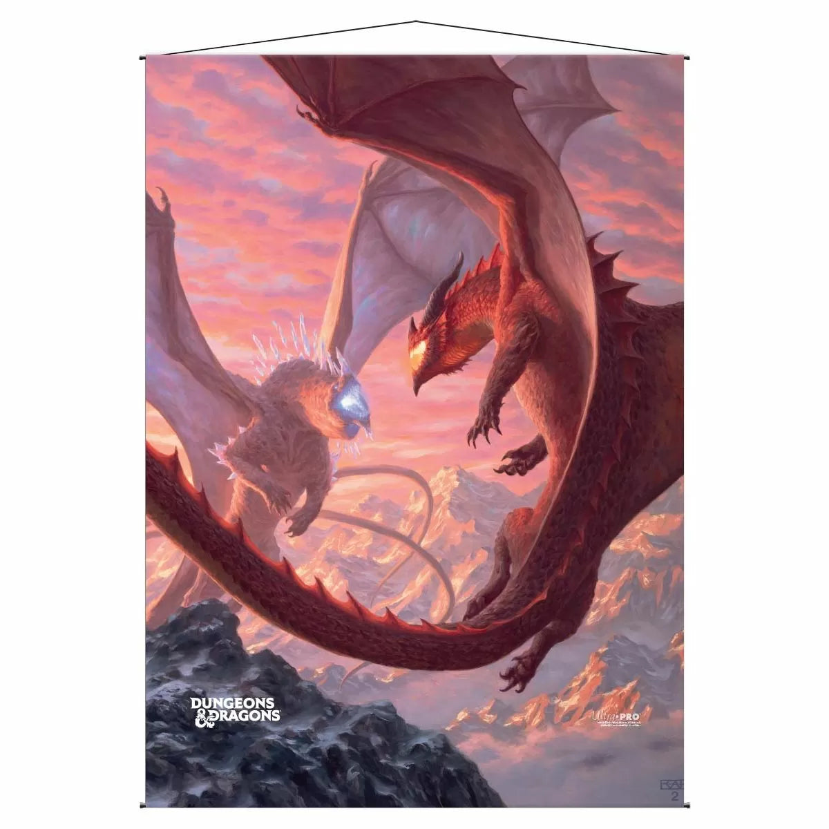 Dungeons & Dragons Cover Series Fizbans Treasury of Dragons Wall Scroll | Card Merchant Takapuna
