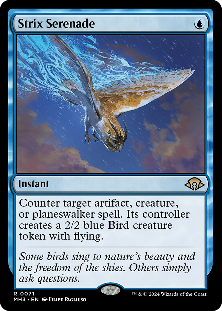 Strix Serenade [Modern Horizons 3] | Card Merchant Takapuna