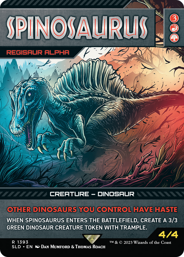 Spinosaurus - Regisaur Alpha [Secret Lair Drop Series] | Card Merchant Takapuna