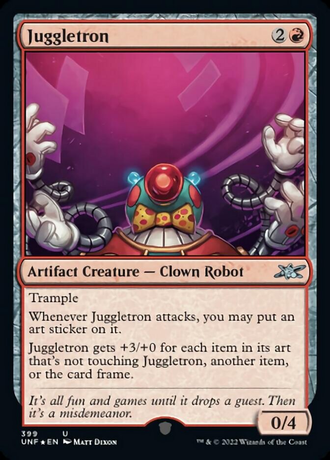 Juggletron (Galaxy Foil) [Unfinity] | Card Merchant Takapuna