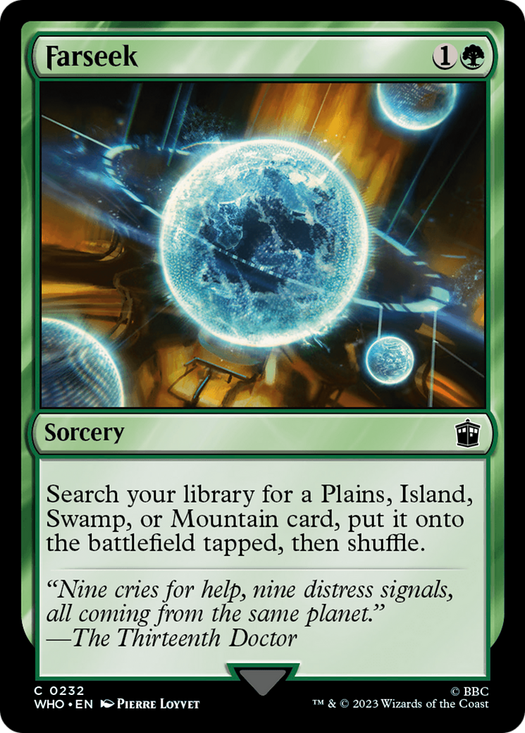 Farseek [Doctor Who] | Card Merchant Takapuna