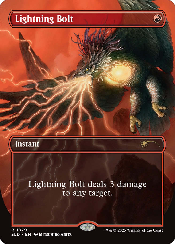 Lightning Bolt (1879) (Rainbow Foil) [Secret Lair Drop Series] | Card Merchant Takapuna
