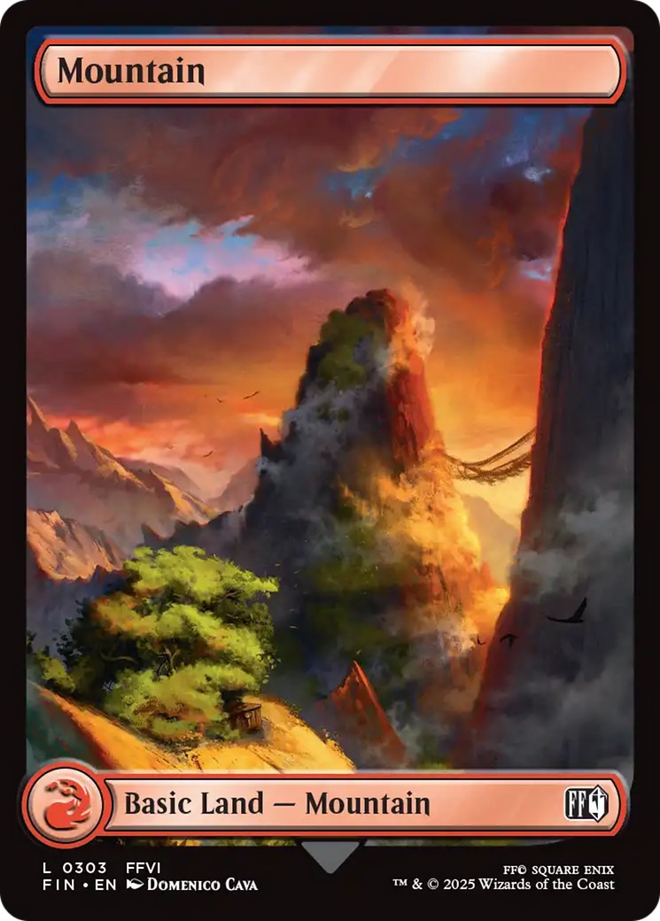 Mountain (0303) [FINAL FANTASY] | Card Merchant Takapuna