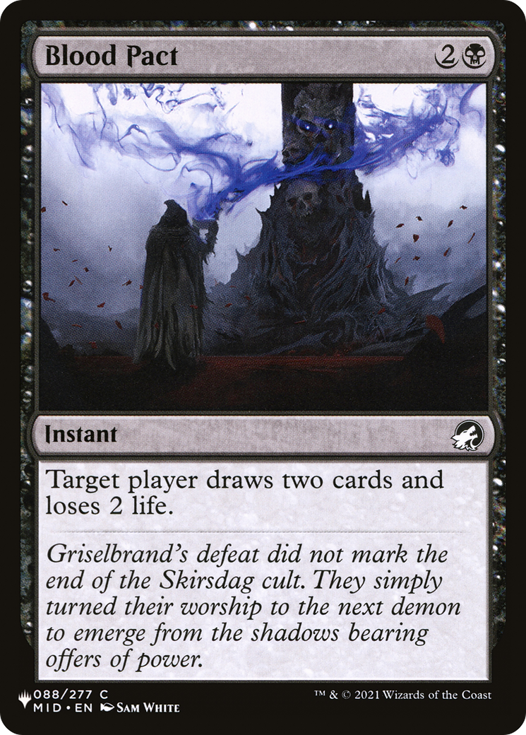 Blood Pact [The List] | Card Merchant Takapuna