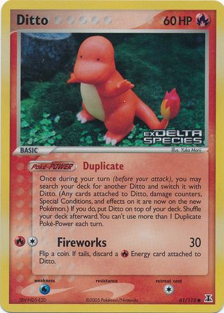 Ditto (61/113) (Stamped) [EX: Delta Species] | Card Merchant Takapuna