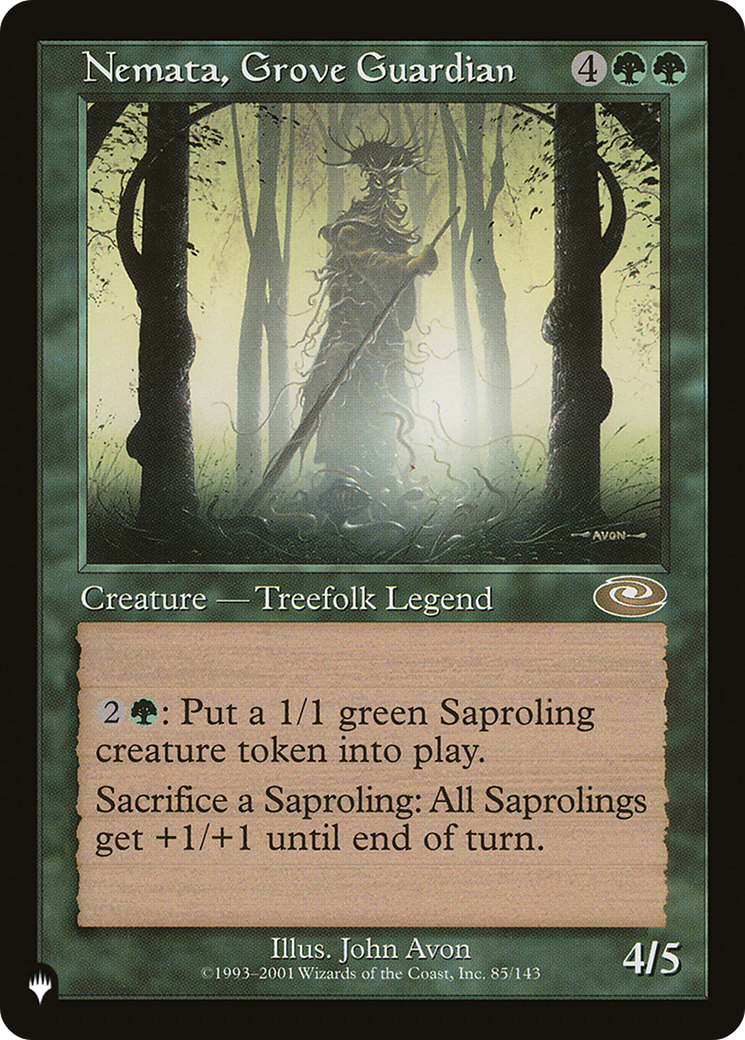 Nemata, Grove Guardian [The List] | Card Merchant Takapuna