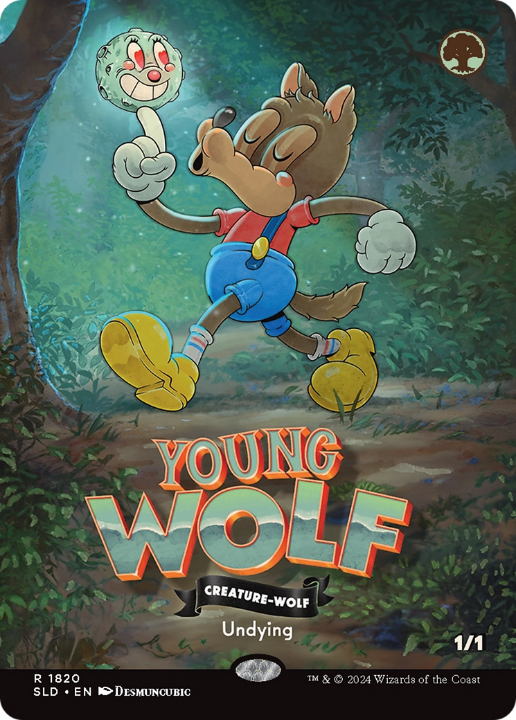 Young Wolf [Secret Lair Drop Series] | Card Merchant Takapuna