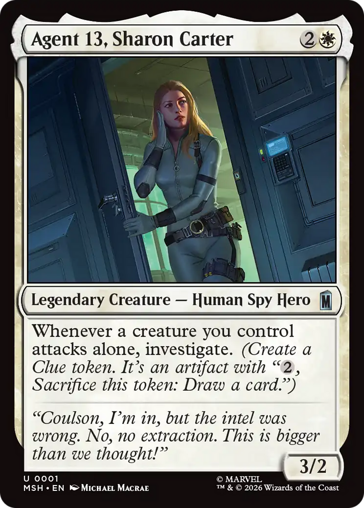 Agent 13, Sharon Carter [Marvel Super Heroes] | Card Merchant Takapuna