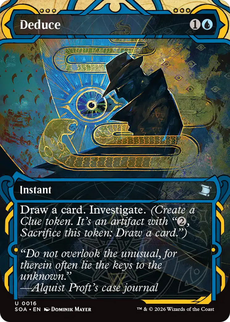 Deduce [Secrets of Strixhaven: Mystical Archive] | Card Merchant Takapuna