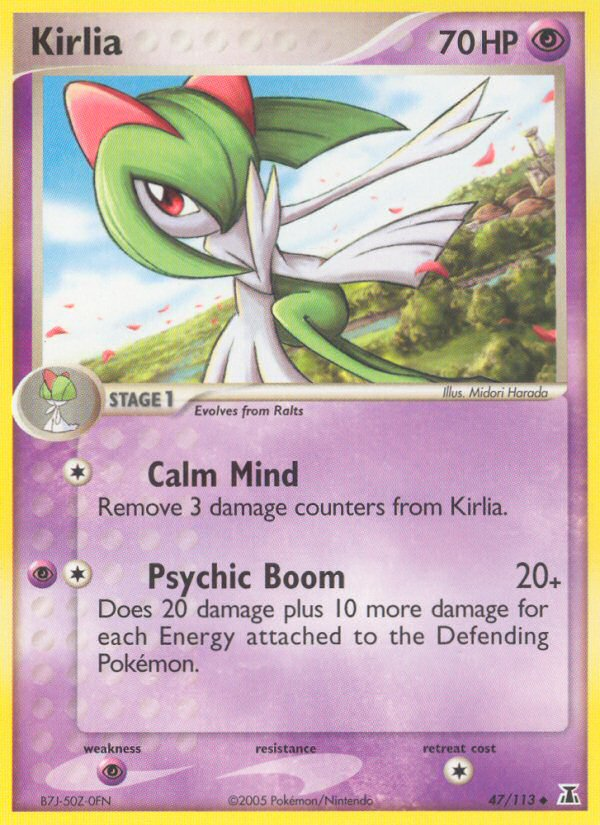 Kirlia (47/113) [EX: Delta Species] | Card Merchant Takapuna