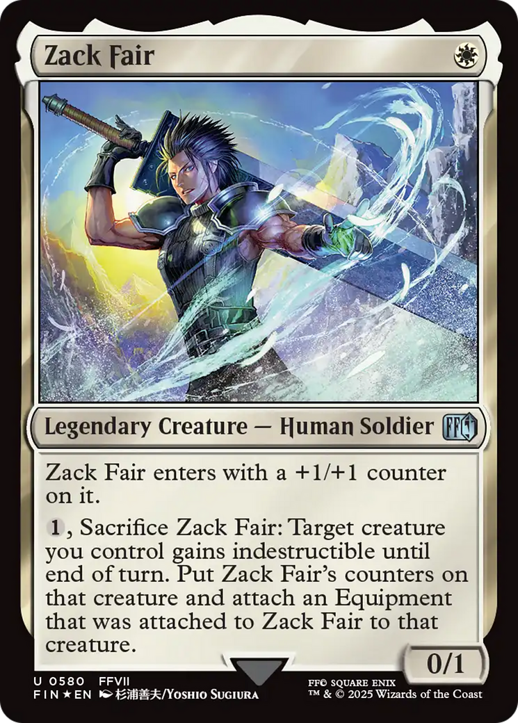 Zack Fair (Surge Foil) [FINAL FANTASY] | Card Merchant Takapuna