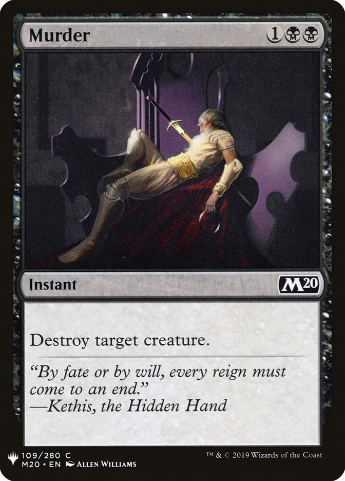 Murder [Mystery Booster] | Card Merchant Takapuna