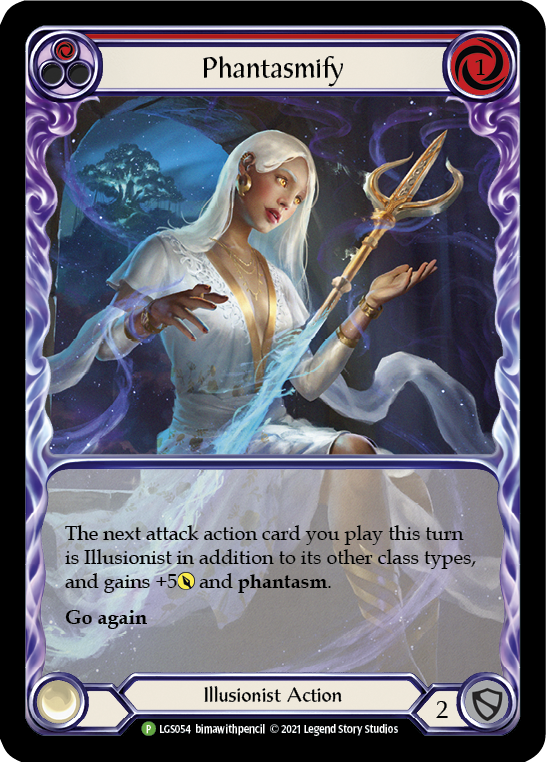 Phantasmify (Red) [LGS054] (Promo)  Rainbow Foil | Card Merchant Takapuna