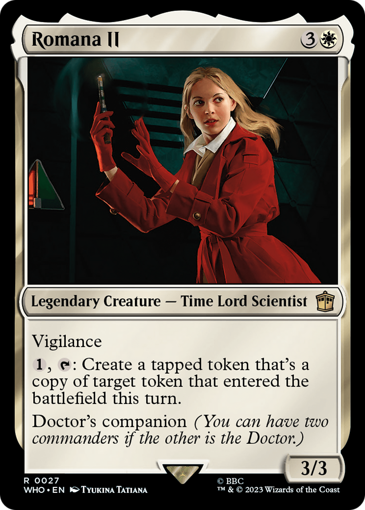Romana II [Doctor Who] | Card Merchant Takapuna