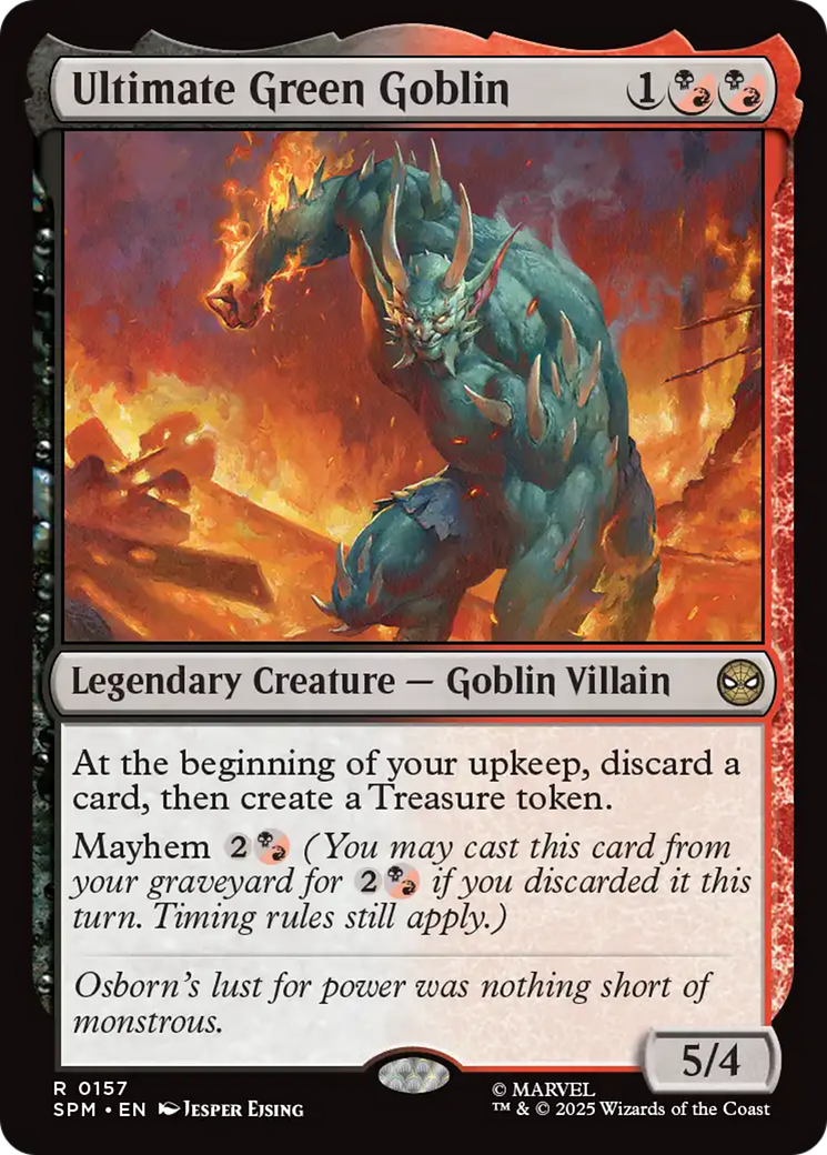 Ultimate Green Goblin [Marvel's Spider-Man] | Card Merchant Takapuna