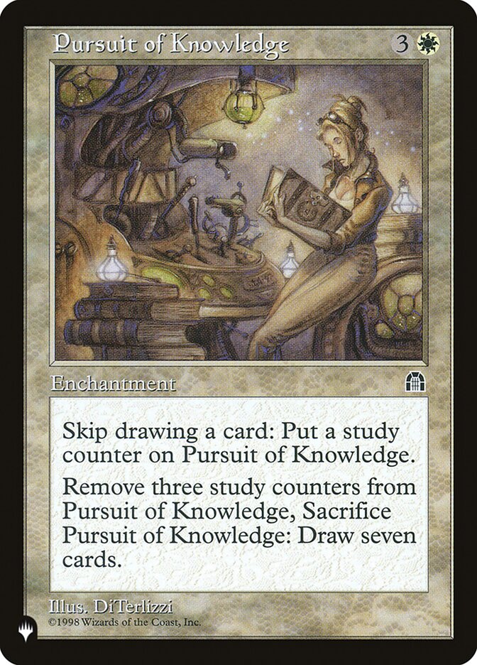 Pursuit of Knowledge [The List] | Card Merchant Takapuna