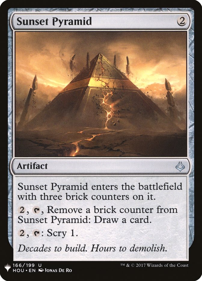 Sunset Pyramid [Mystery Booster] | Card Merchant Takapuna