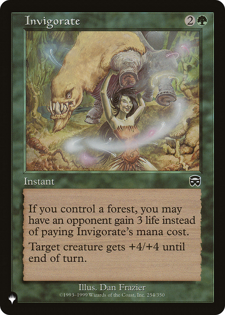 Invigorate (MMQ) [The List] | Card Merchant Takapuna