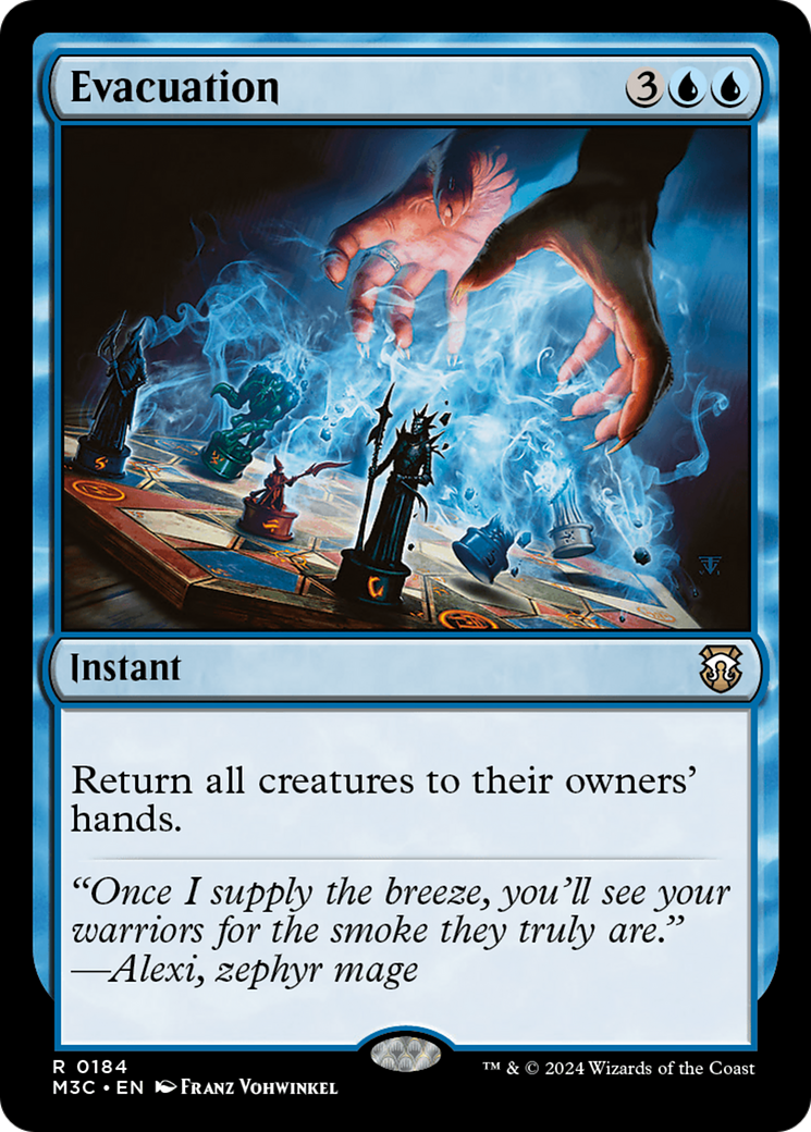 Evacuation (Ripple Foil) [Modern Horizons 3 Commander] | Card Merchant Takapuna