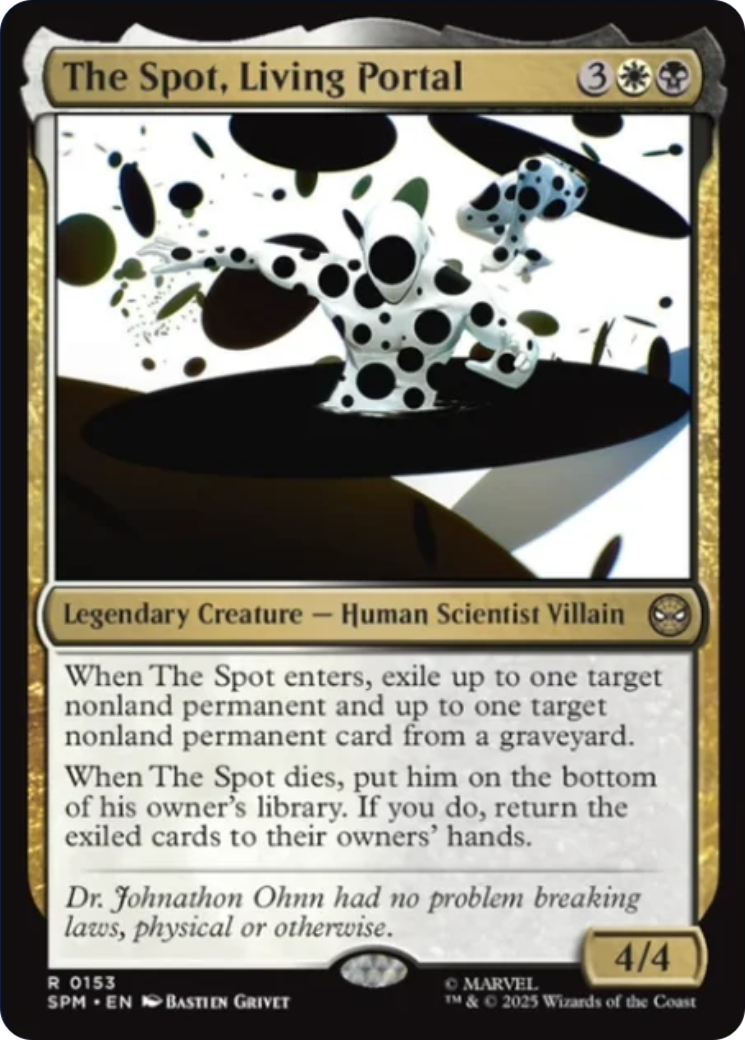 The Spot, Living Portal [Marvel's Spider-Man] | Card Merchant Takapuna