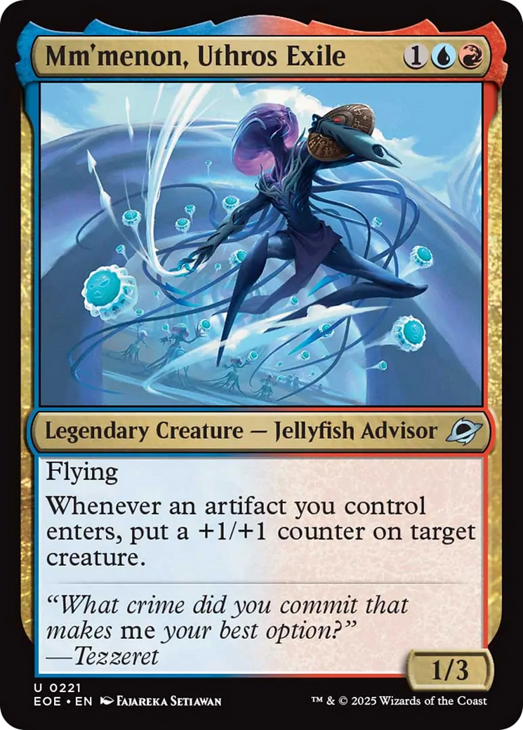 Mm'menon, Uthros Exile [Edge of Eternities] | Card Merchant Takapuna