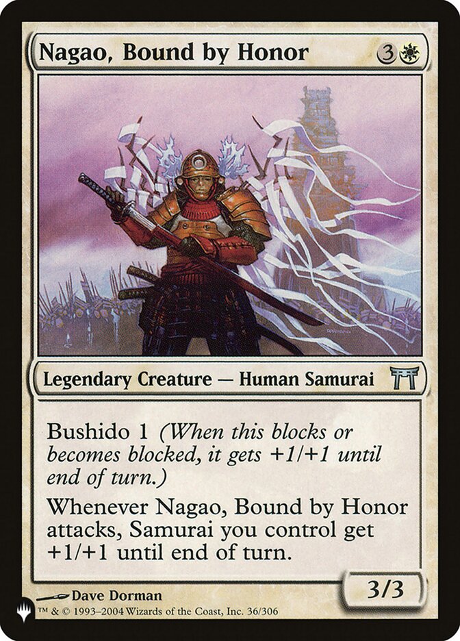 Nagao, Bound by Honor [The List] | Card Merchant Takapuna
