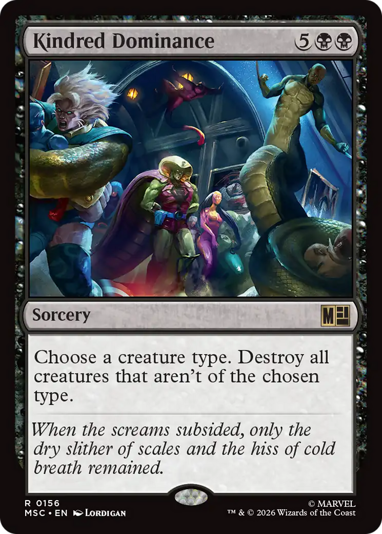 Kindred Dominance [Marvel Super Heroes Commander] | Card Merchant Takapuna