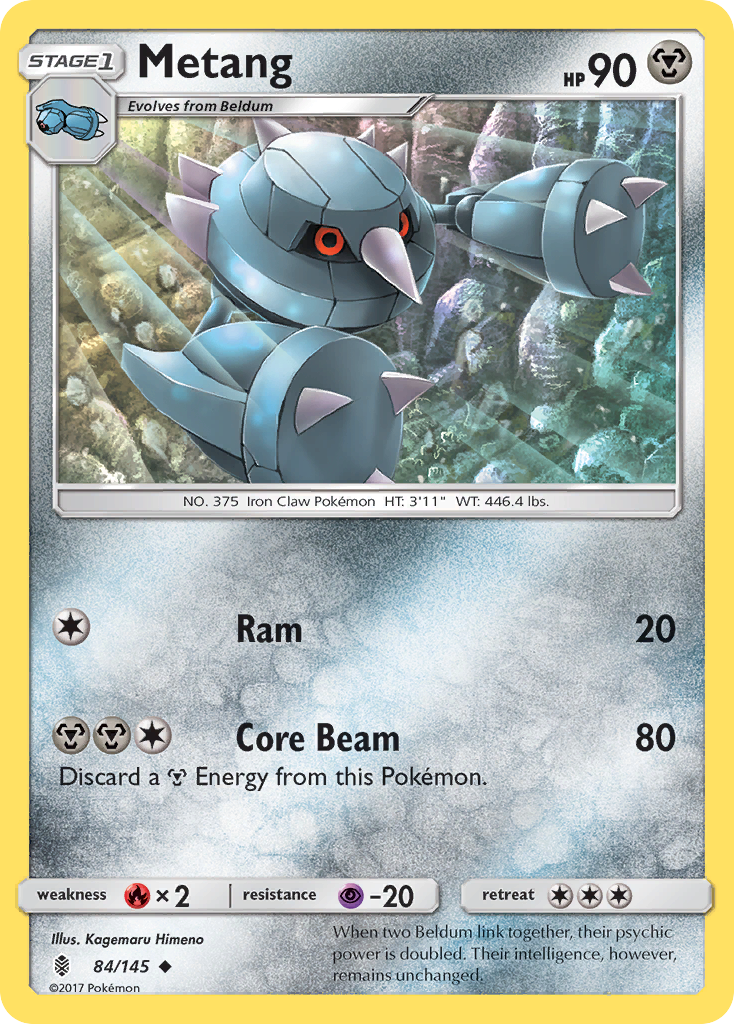 Metang (84/145) [Sun & Moon: Guardians Rising] | Card Merchant Takapuna