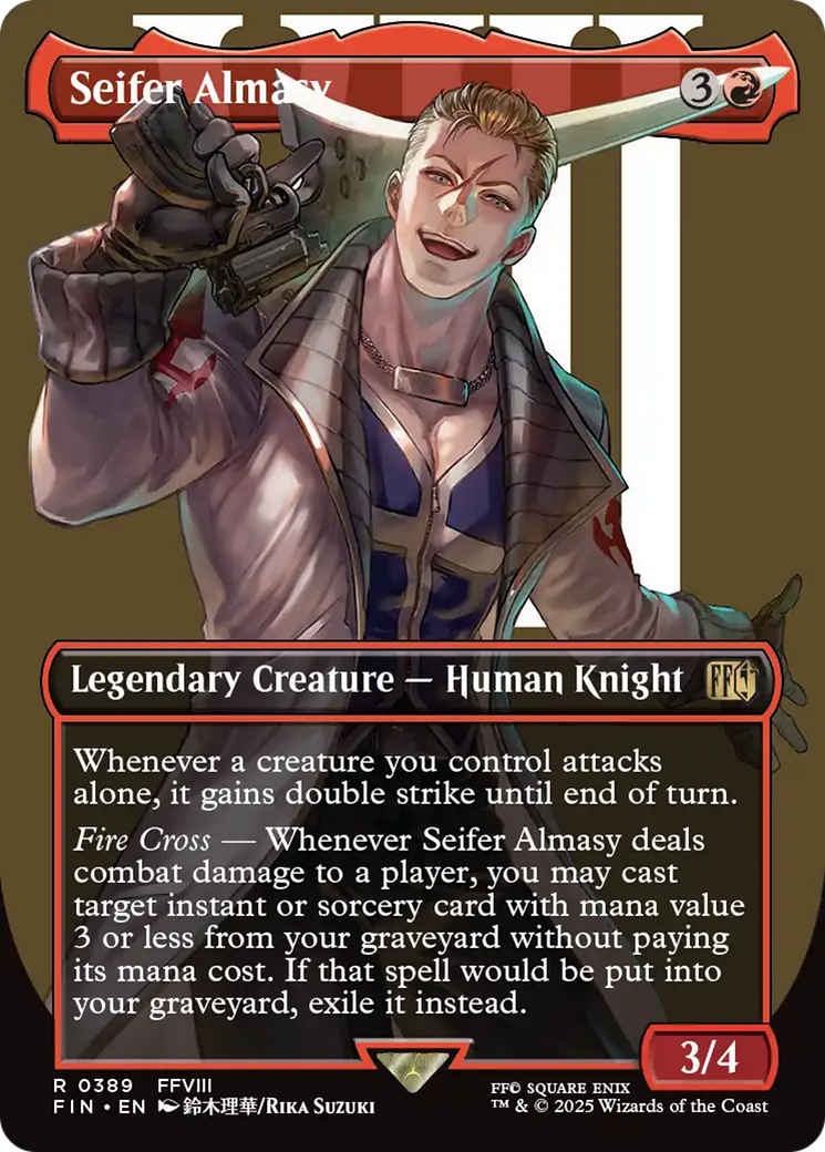 Seifer Almasy (Borderless) [FINAL FANTASY] | Card Merchant Takapuna